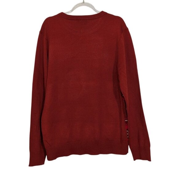 Marvel Ugly Christmas Sweater Boys Size XXL Iron Man Spider Man Captain America - Picture 6 of 9